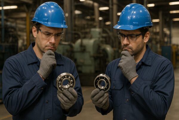 modern csapágy régi gépbe