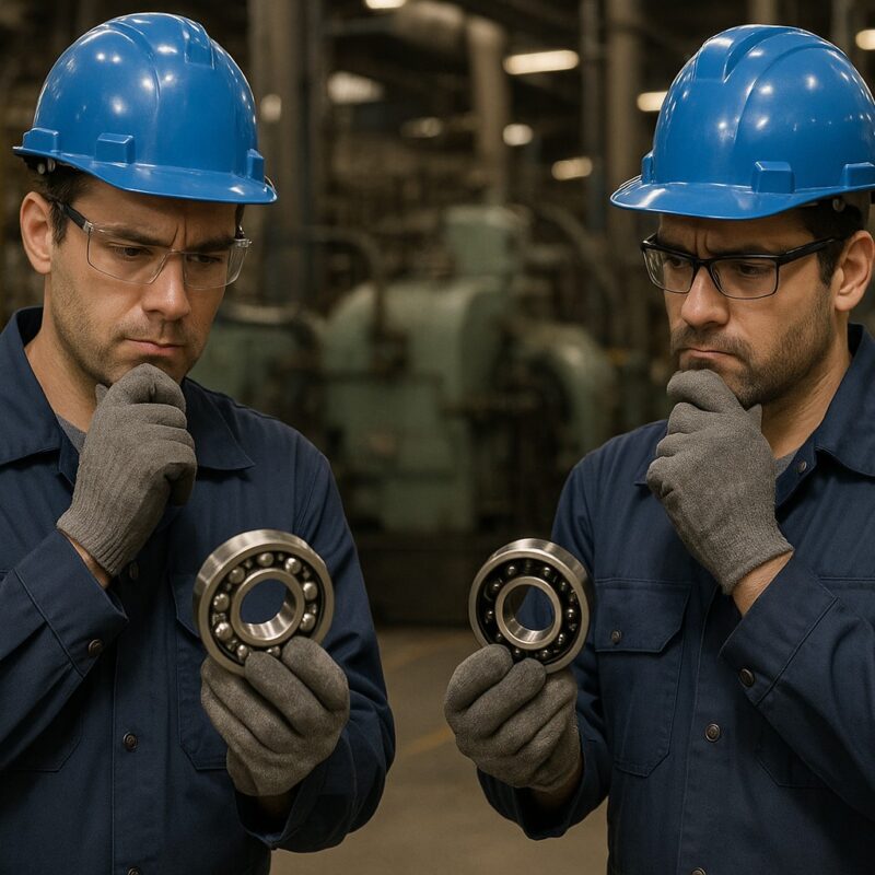 modern csapágy régi gépbe