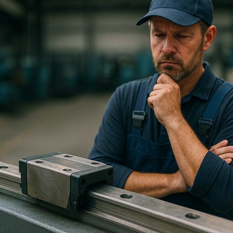 lineáris csapágy pontatlan mozgása