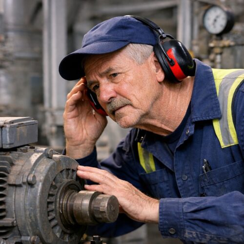 bearing noise at startup