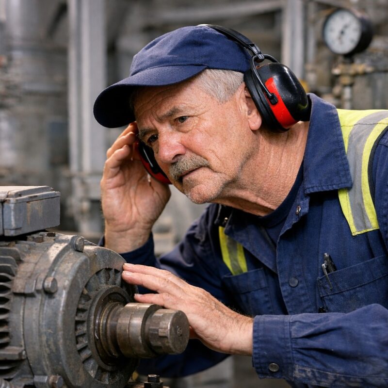 bearing noise at startup